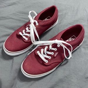 Vans lace up shoes